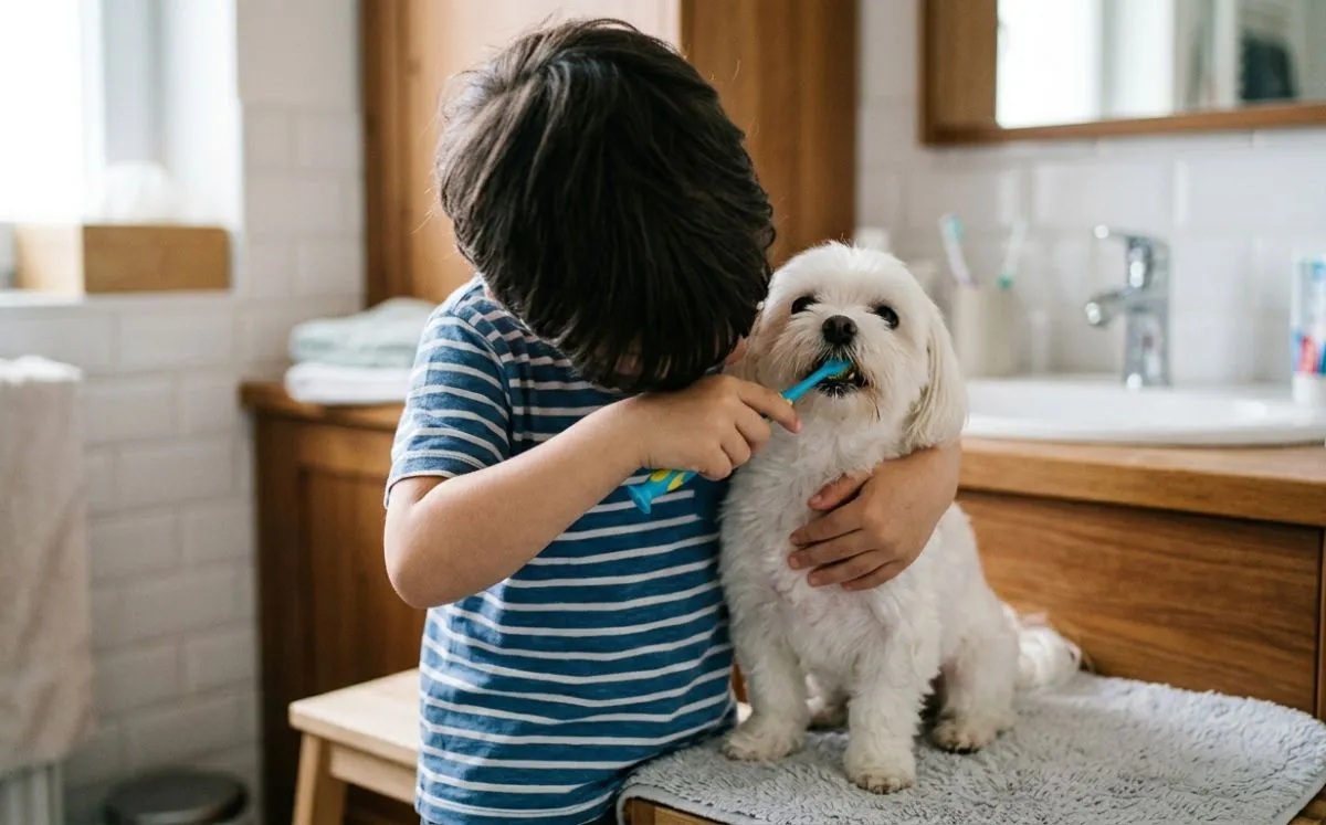 Higiene dental para perros y gatos con niños: Guía completa